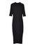 Bryella Mock Neck Knit Midi Dress