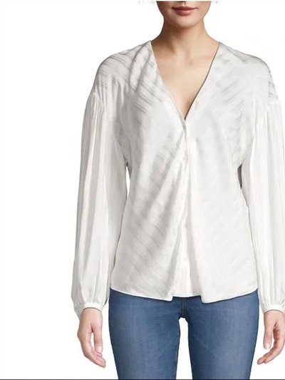 Joie Cadmar Long Sleeves Blouse In Porcelain product