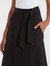 Gino Asymmetrical Wrap Midi Skirt