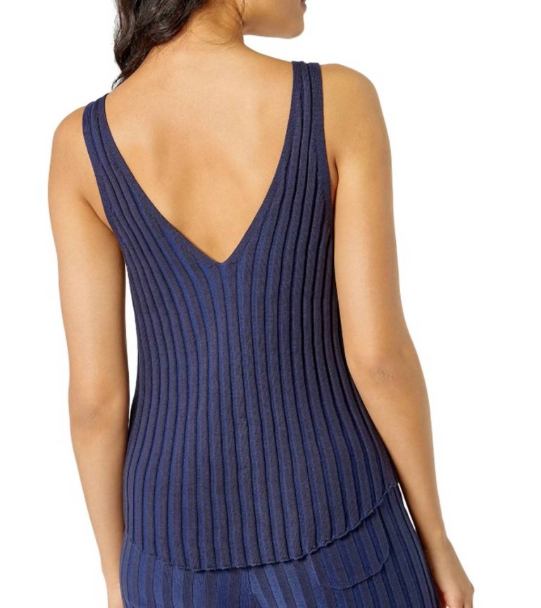 Wassily Ribbed Knit Tank Top
