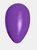 Jolly Pets Jolly Egg Jolly Ball (Purple) (8 inches) - Purple