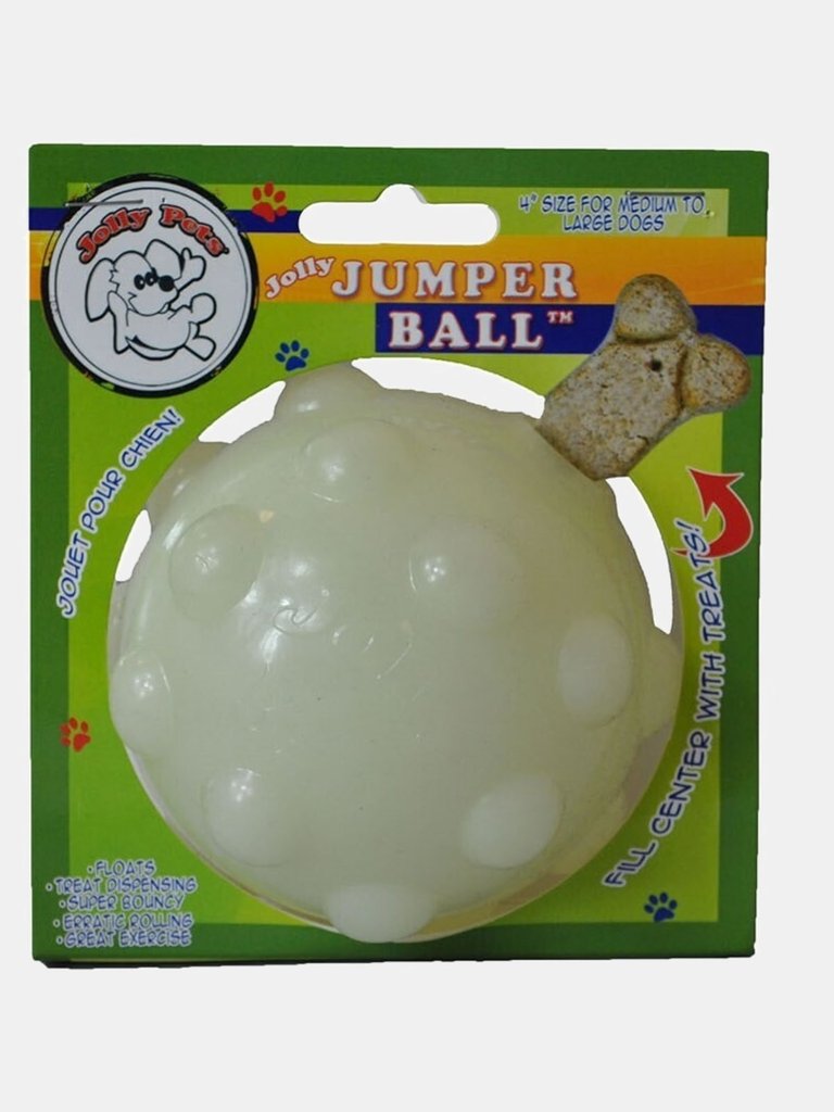 Jolly Pets Jolly Jumper Dog Ball (Greenglow) (3in)