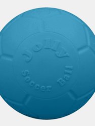 Jolly Pets Jolly Soccer Ball (Ocean Blue) (6 inches) - Ocean Blue