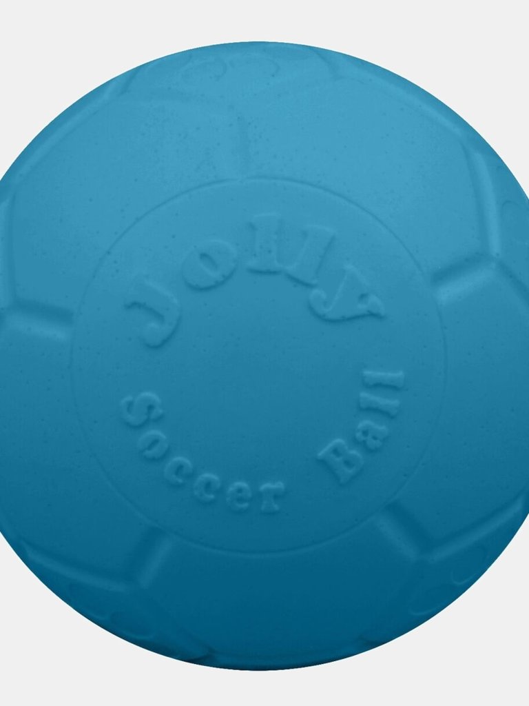 Jolly Pets Jolly Soccer Ball (Ocean Blue) (6 inches) - Ocean Blue