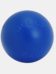 Jolly Pets Push-N-Play Dog Ball (Blue) (10in) - Blue
