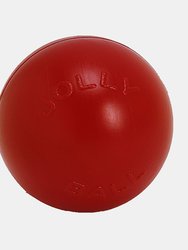 Jolly Pets Push-N-Play Dog Ball (Red) (10in) - Red