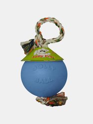 Jolly Pets Romp-N-Roll Dog Ball (Blueberry) (6in) - Blueberry