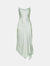 Nellie Classic Wovens Cowl Slip Dress - Lichen