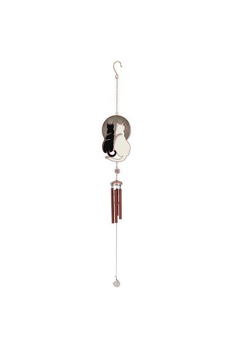 Something Different Gazing Cats Wind Chime (One Size) - Multicolor