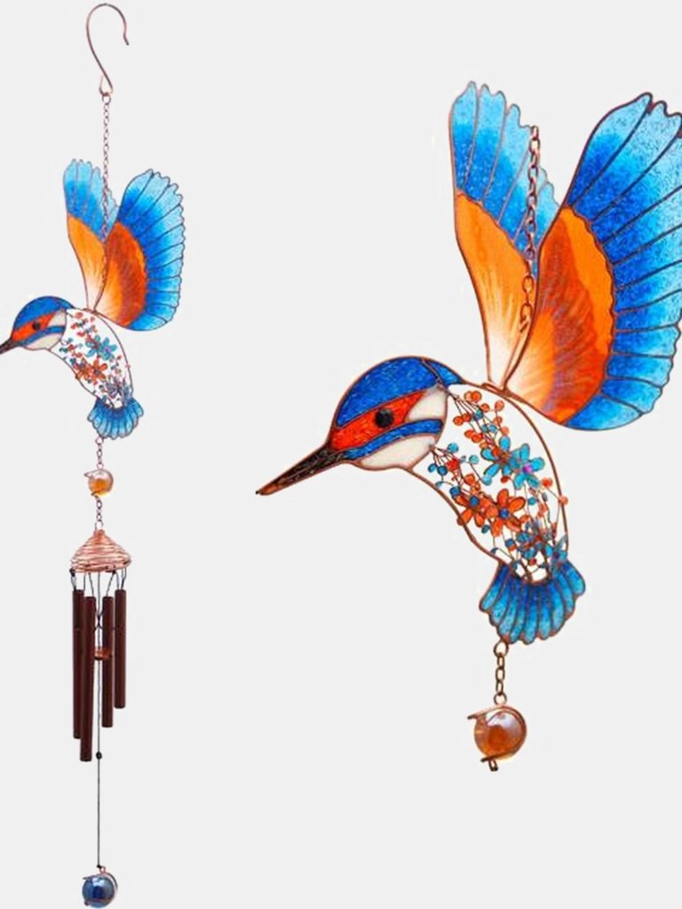 Something Different Kingfisher Wind Chime - Multicolor