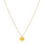 Ce N'est Pas La Mer A Boire Necklace - 18k plated brass