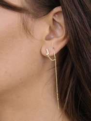 Edith Initial Earring