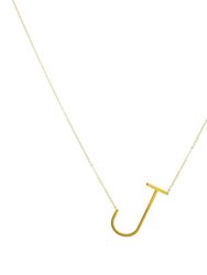 Gold Initial Necklaces