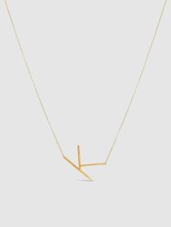 Gold Initial Necklaces