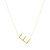 Gold Initial Necklaces