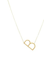 Gold Initial Necklaces