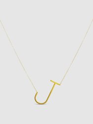 Gold Initial Necklaces