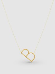 Gold Initial Necklaces