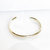 Sheryl Bangle Bracelet - Gold