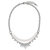 Bloom Necklace - Rhodium