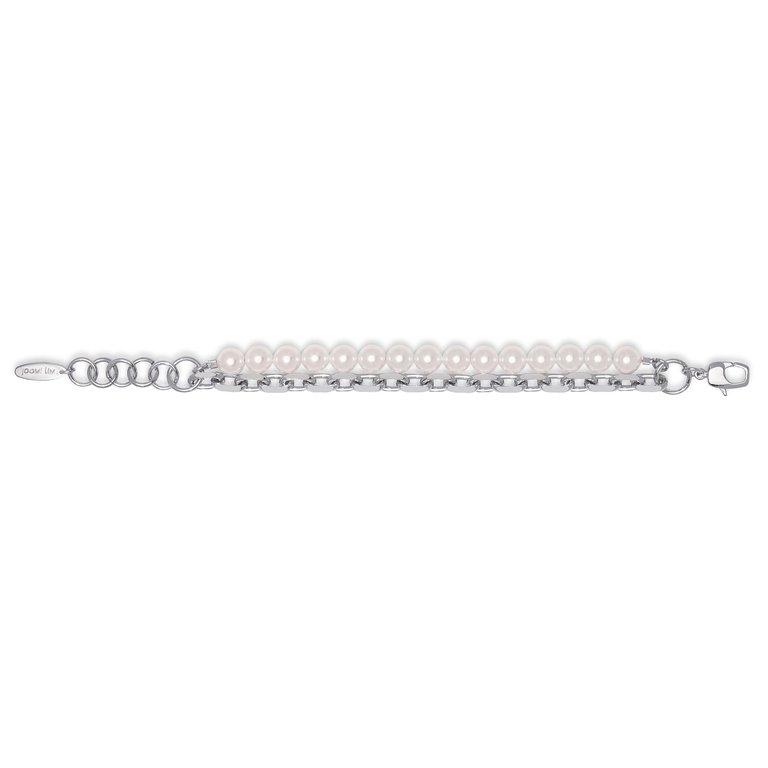 Cheeky Bracelet - Rhodium - Rhodium