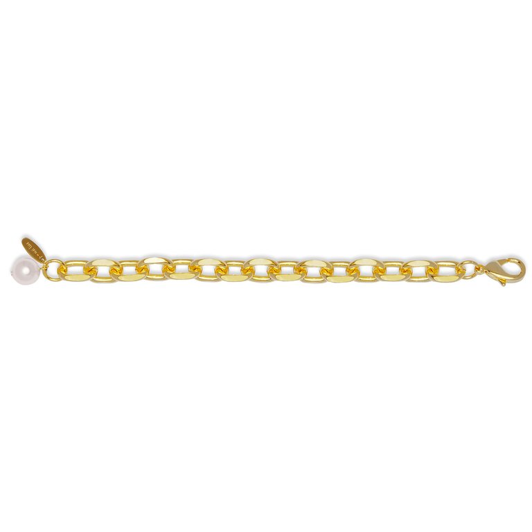Chunky Cheeky Bracelet - Gold - Gold