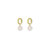 Chunky Cheeky Earrings - Gold - Gold