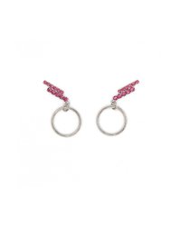 Coquette Earrings - Pink