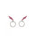 Coquette Earrings - Pink