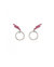 Coquette Earrings - Pink