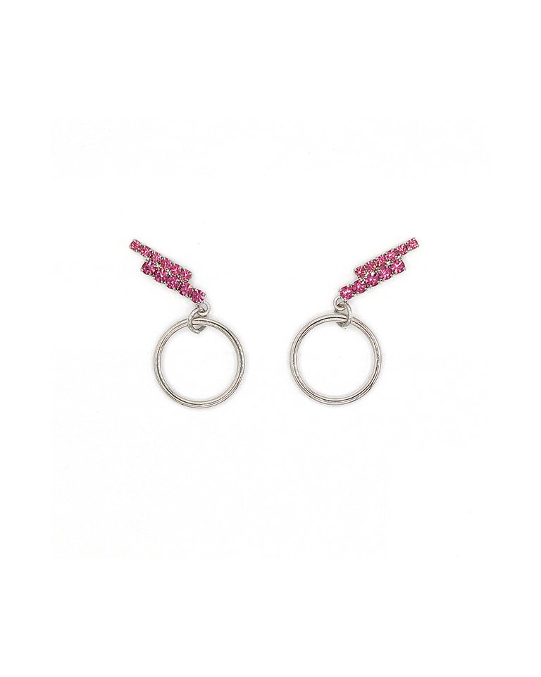 Coquette Earrings - Pink