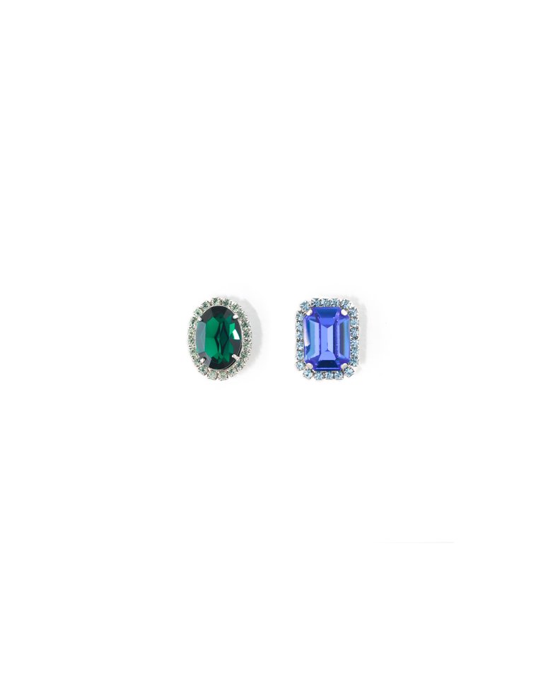 Duchess Earrings - Rhodium