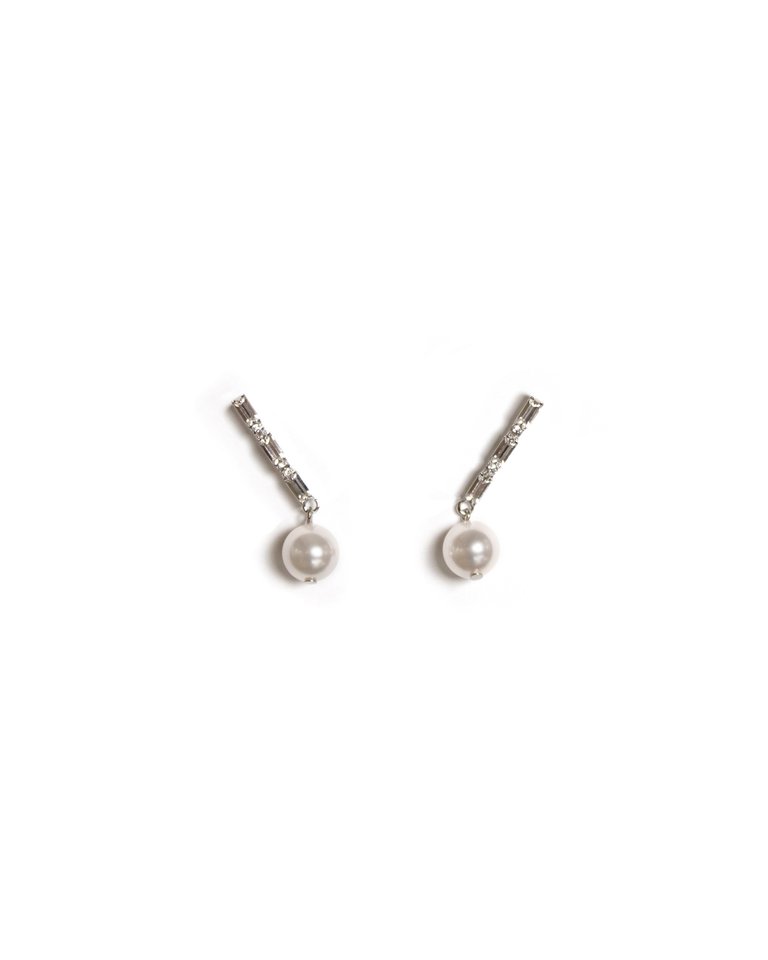 Love At First Sight Earrings - Rhodium
