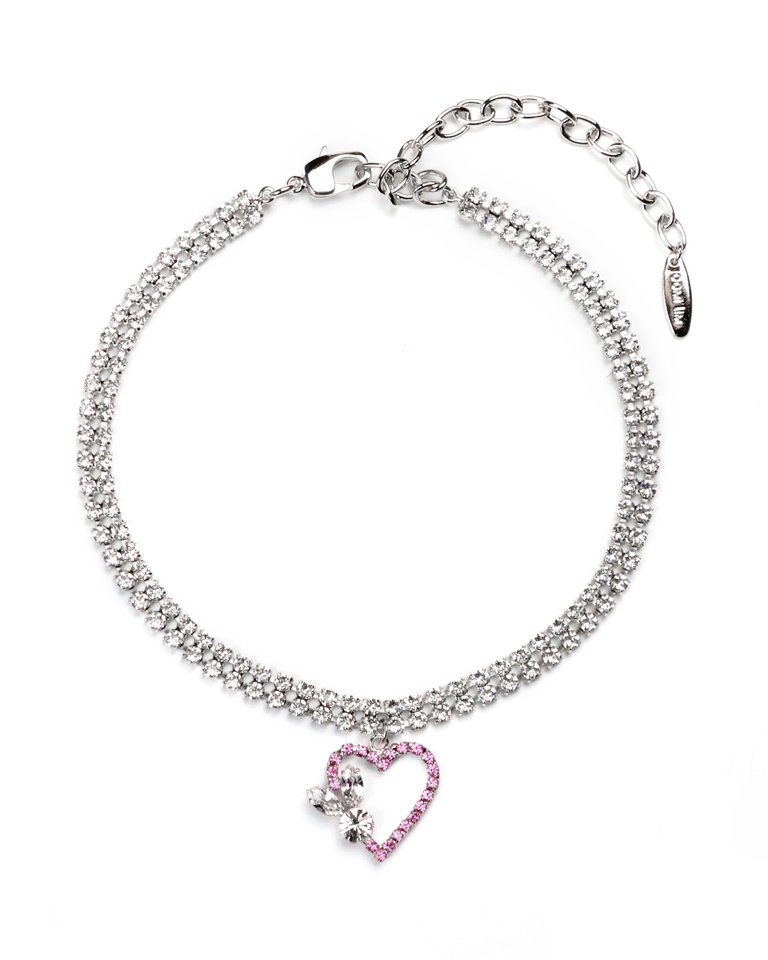 Lulu Necklace - Rhodium