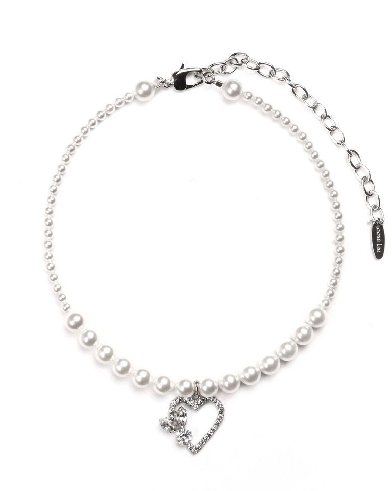 Mimi Necklace - Rhodium