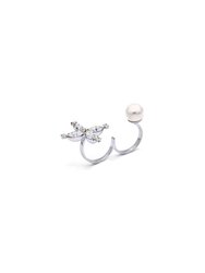 Pom ring - Rhodium