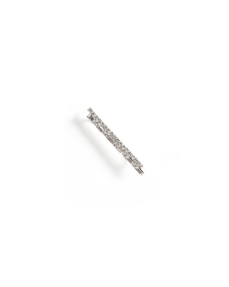 Slay Ear Cuff - Rhodium