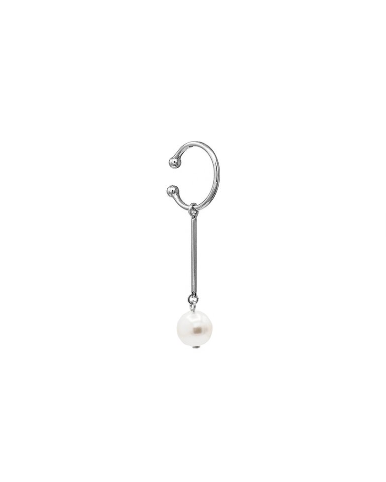 Tease Ear Cuff - Rhodium