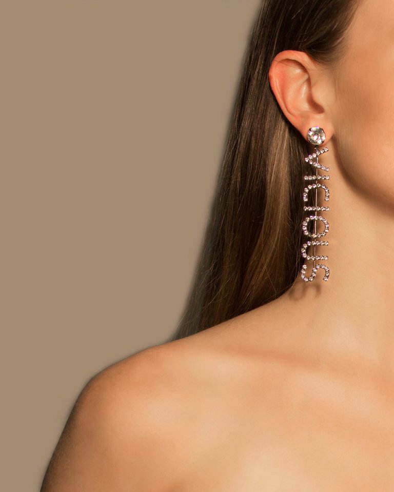 “VICIOUS” Crystal Earrings