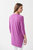 Asymmetric Tunic Top In Lilac