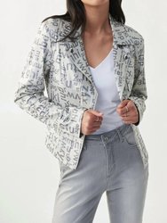 Champagne-Silver Jacket - Silver