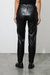 Faux Leather Pant In Black