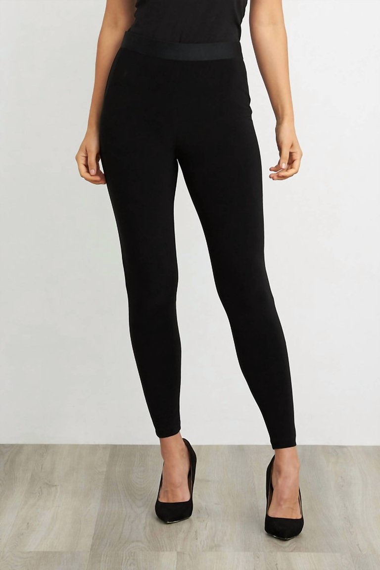 High-Waisted Leggings - Black