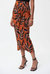 Mid-Length Sarong Skirt - Rust/Multi (4035)
