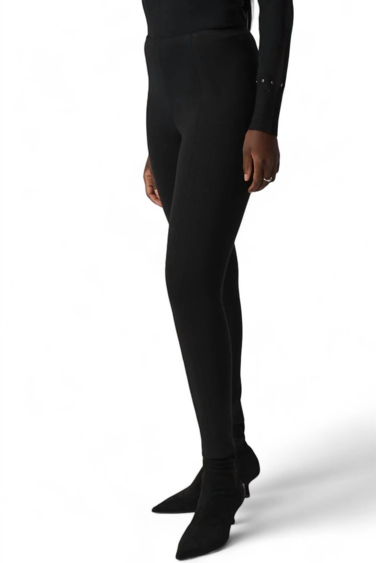 Ponte De Roma Slim Fit Pant In Black