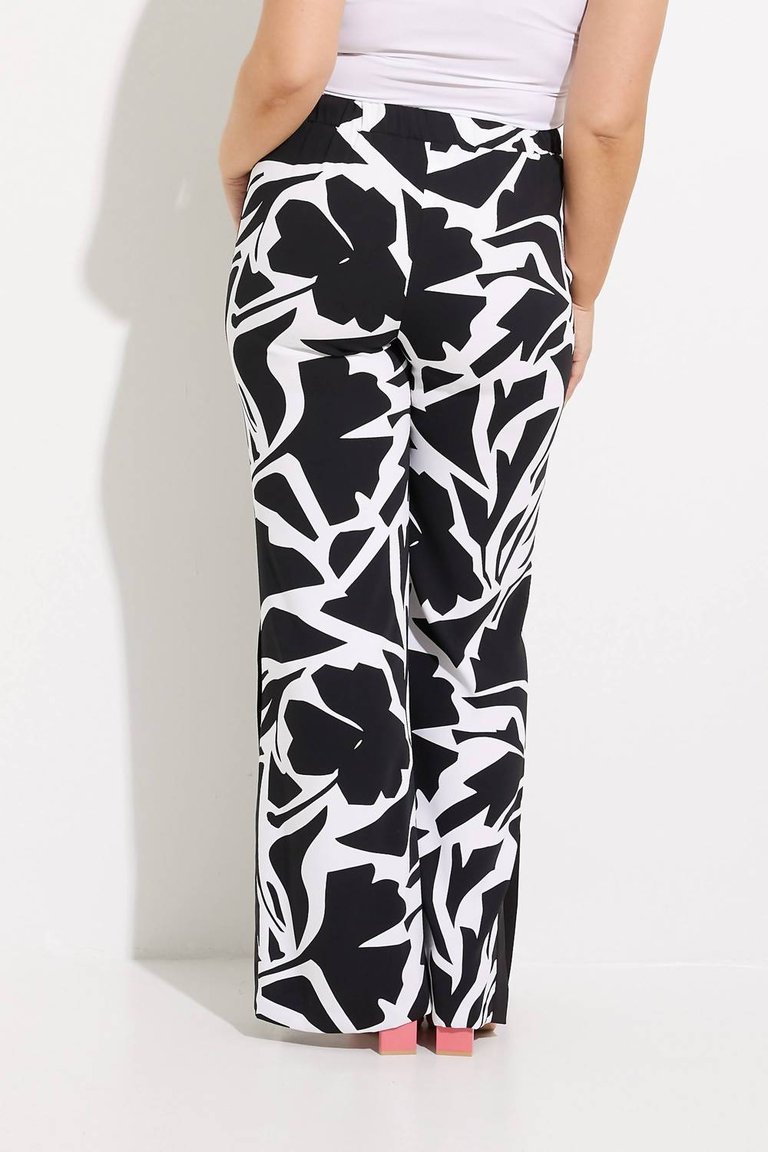 Printed Slit Pants