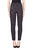 Pull On Metallic Pant In Black - Black