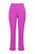 Ruffle Trim Capris Pant In Ultra Pink