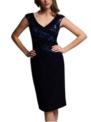 Sequin Dress - Midnight Blue