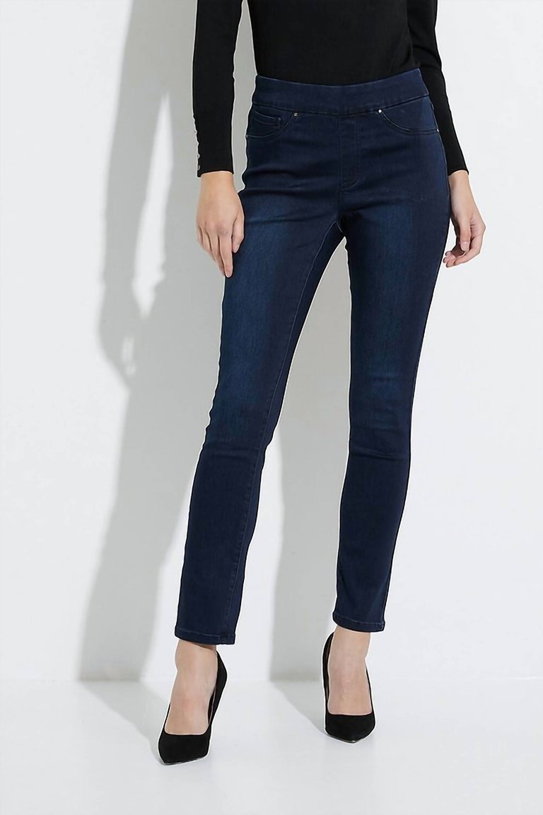 Skinny Leg Pull On Jean - Indigo